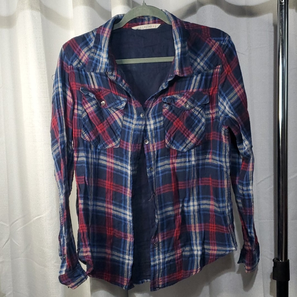 Vanilla Star flannel